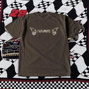 Brown Paramore Butterfly Tee